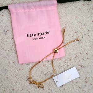 Kate Spade Heavy Metals Bow Slider Bracelet